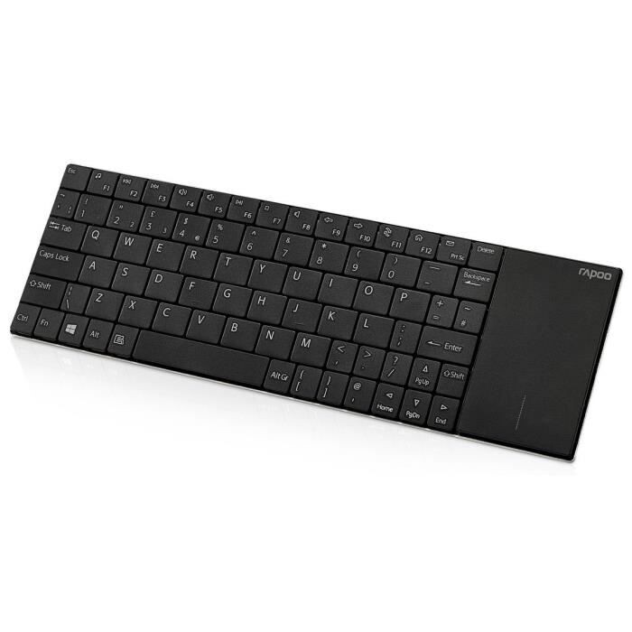Rapoo - Clavier AZERTY - E2710 Noir