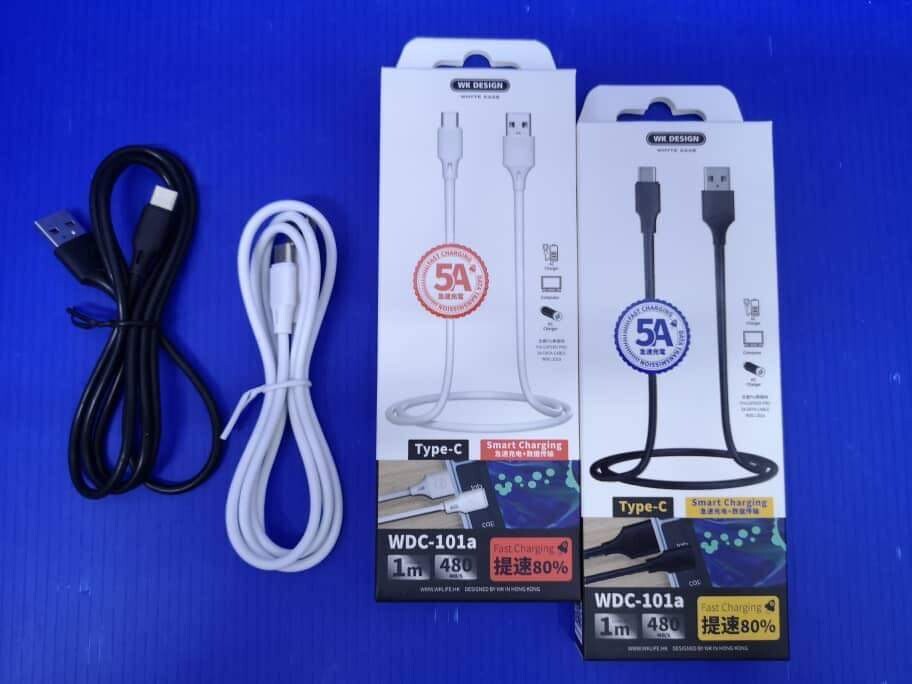 cable  USB C - WDC-101A     ( blanc ou  noir au choix )