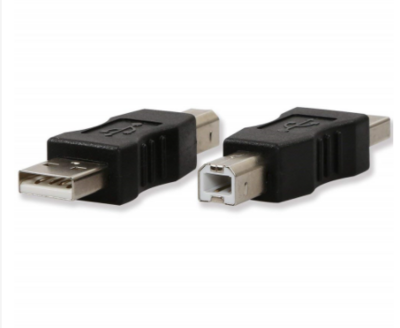Adaptateur USB Type B Mâle vers Type A Mâle
