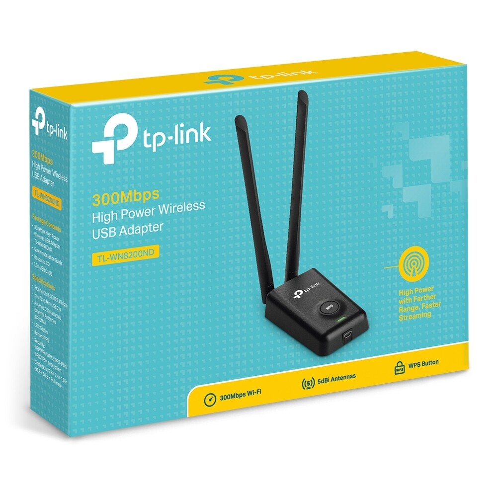 tp-link -  USB WiFi 300Mbps - TL-WN8200ND