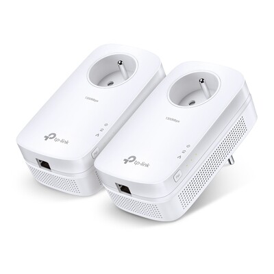 Kit CPL AV1300 Gigabit - Prise Gigogne - TL-PA8015P KIT - 1300 Mbps