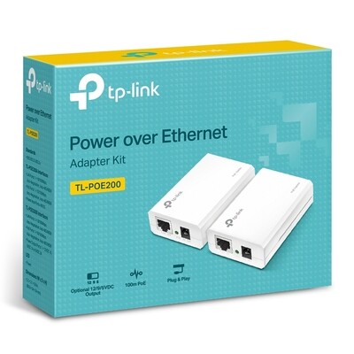 tp-link - Kit adaptateur PoE - TL-POE200