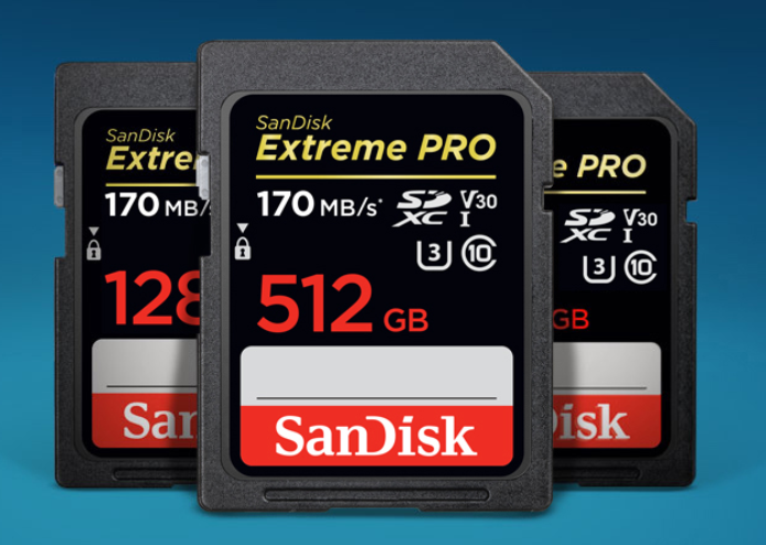 SanDisk Extreme Pro Carte SD SDXC