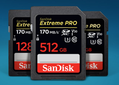 SanDisk Extreme Pro Carte SD SDXC