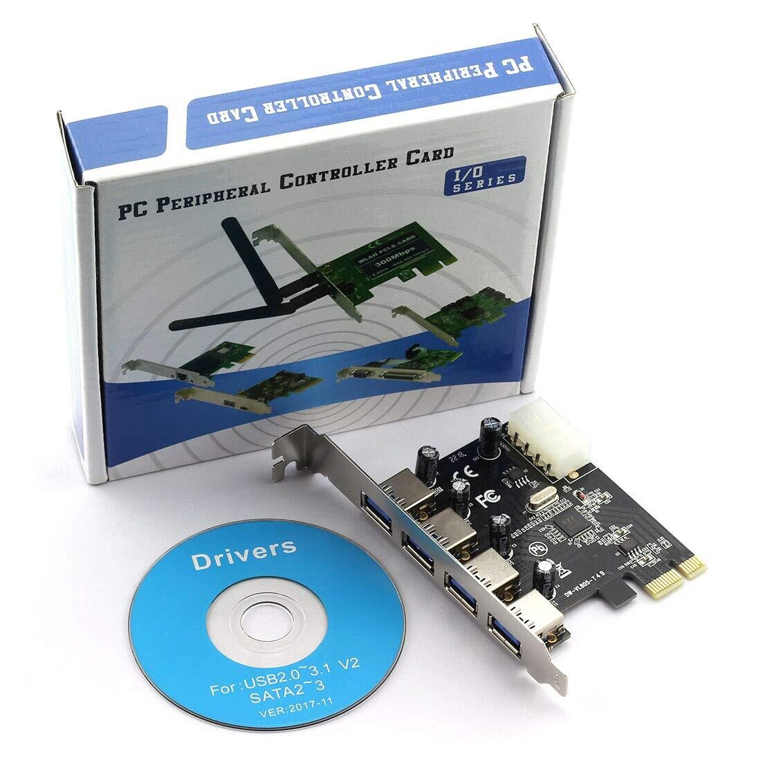 PCI-express to USB 3.0 Expansion Card