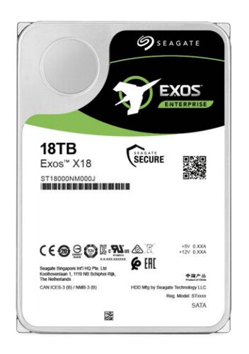 Seagate Exos X18 ST18000NM000J 18TB