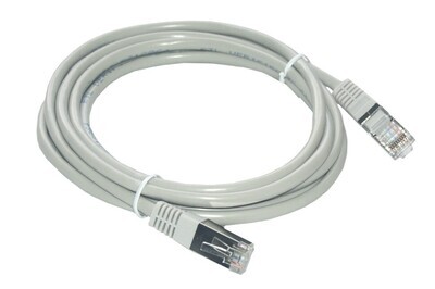 CABLE RESEAU RJ45 CAT-6 STP Blindé droit 0.5M