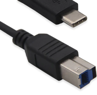 USB 3.1 Type C mâle vers USB 3.0 Type B câble mâle 1.80m