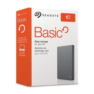 Seagate Basic, 1 To, Disque Dur Externe 2, 5&quot;, USB 3.0