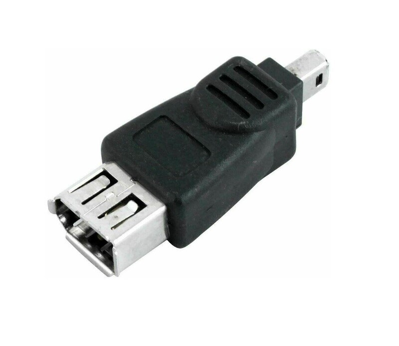 Adaptateur Firewire 6 pin Femelle vers 4 pin Mâle IEEE