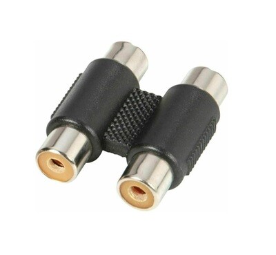 Adaptateur Rallonge Double RCA Femelle / Femelle