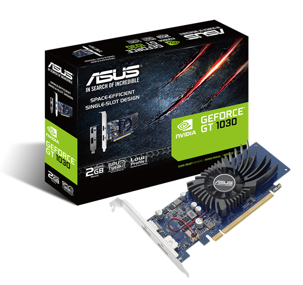 ASUS GT1030-2G-BRK    (REF : 90YV0AT2-M0NA00)