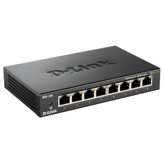 D- LINK DGS-108 Switch Ethernet