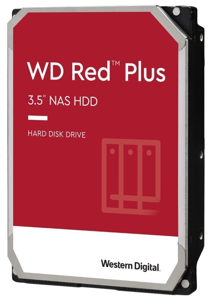 WESTERN DIGITAL RED PLUS   6 To  DISQUE DUR 3.5