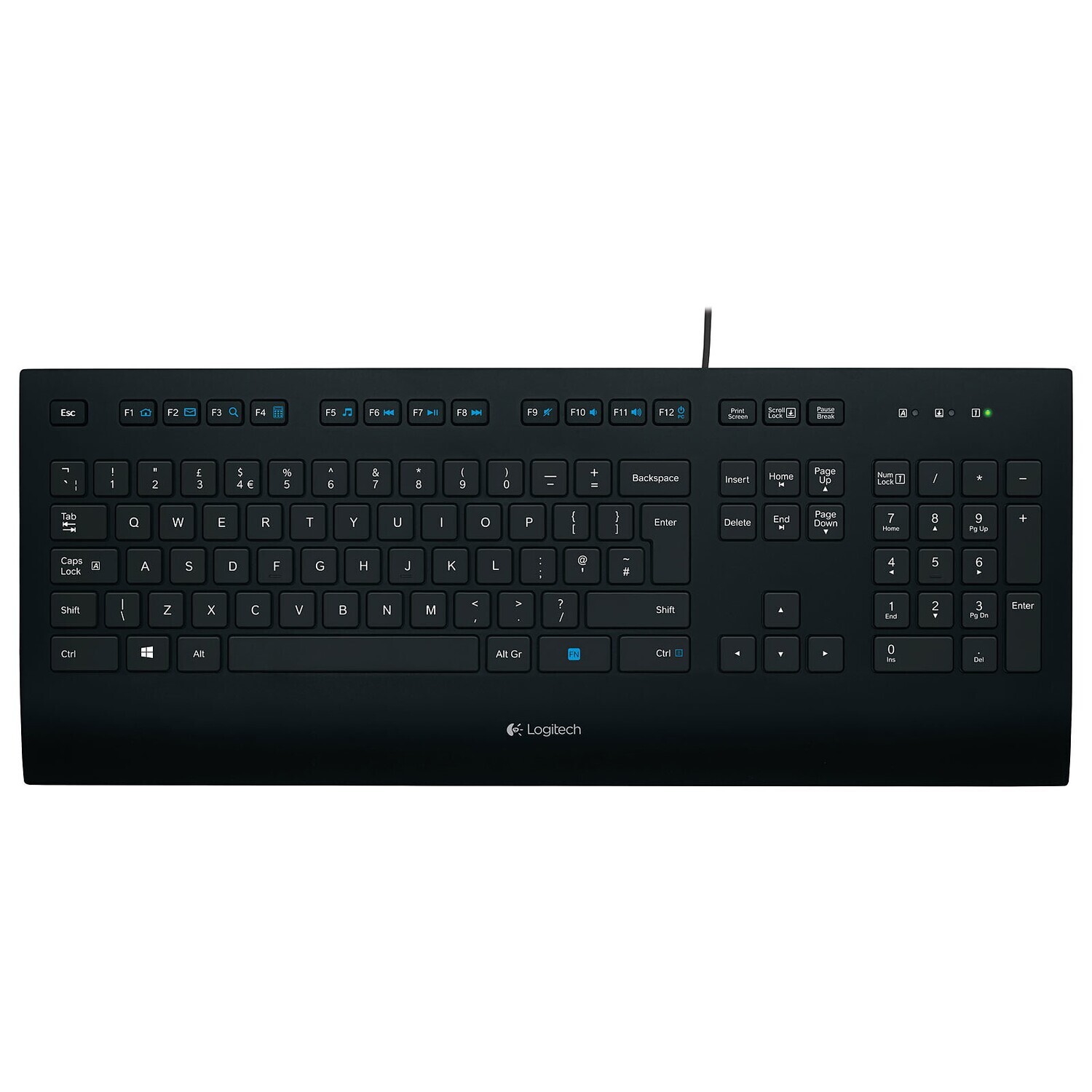 Logitech  K280e Clavier filaire - AZERTY, Français