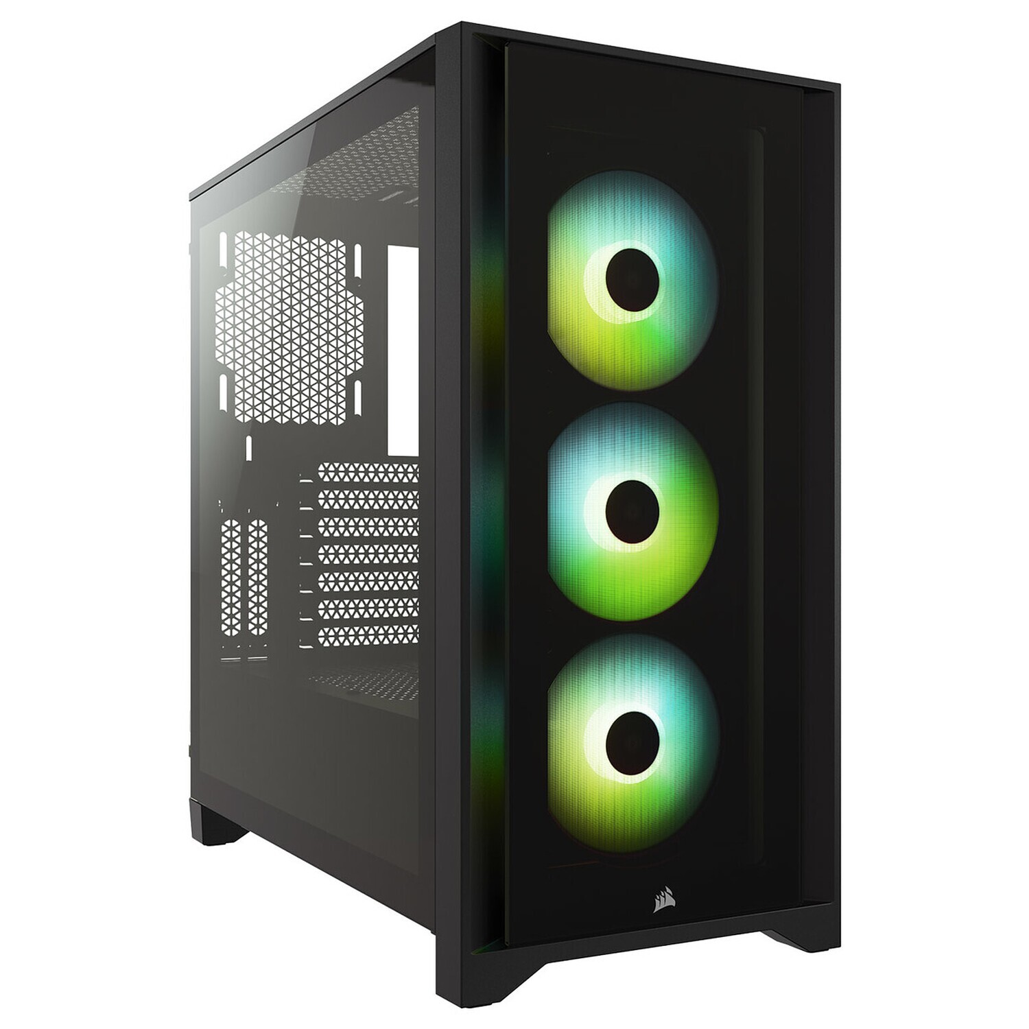 BOITIER CORSAIR iCUE 4000X RGB Tempered ATX Noi