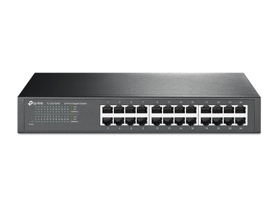 SWITCH TP-LINK 24 PORTS RJ45 Gigabit TL-SG1024D Métal rackable