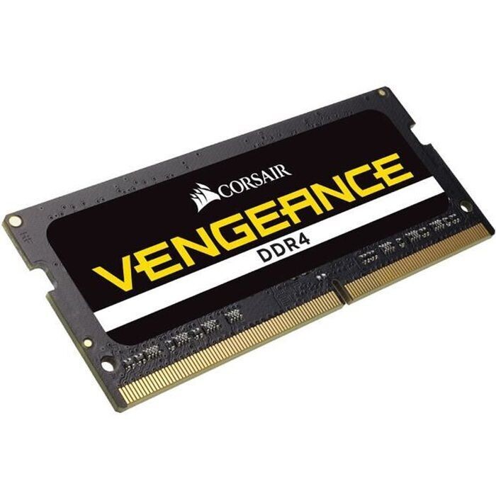 CORSAIR DDR4 32 GO (1X 32GO) 3200 MHZ SODIMM NOIR