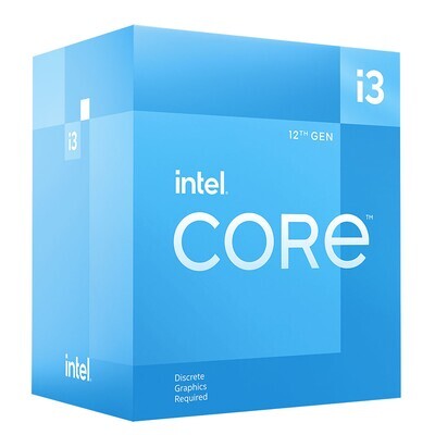 INTEL CORE I3 12100F / 3.3 GHZ  LGA1700 (BX8071512100F)