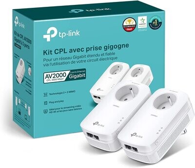 KIT CPL RJ45 2000Mbp TP-LINK TL-PA9025P