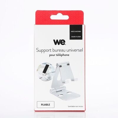 Support Universel Pliable en Aluminium pour Smartphone