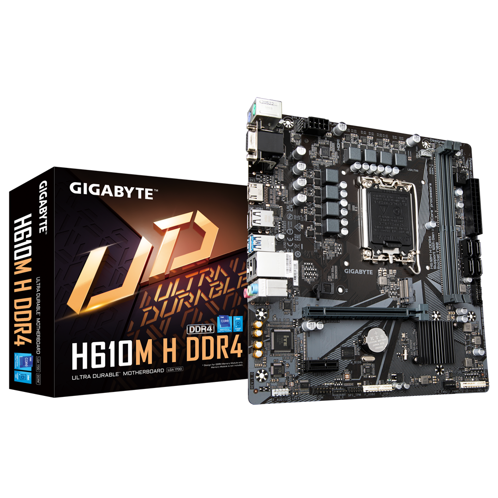 ​Kit  à niveau  H610M. Lga 1700 + Intel G6900 + 8 Go DDR4