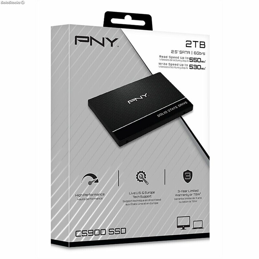 PNY CS900 - SSD 2To - 2.5p - SATA