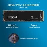 Crucial P3 SSD 1 To, M.2 NVMe - CT1000P3SSD8