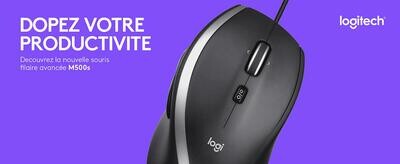 Logitech M500s Souris Filaire Avancée