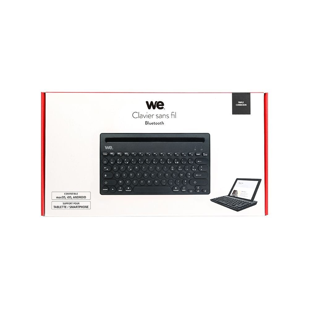 Clavier Bluetooth azerty universel //coloris noir ou blanc