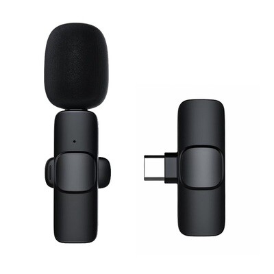 Mini-microphone cravate sans fil portable K9