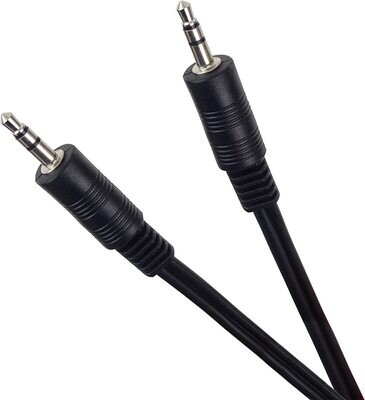 Câble Audio Stéréo Jack 3.5mm Mâle/Mâle 1.50M