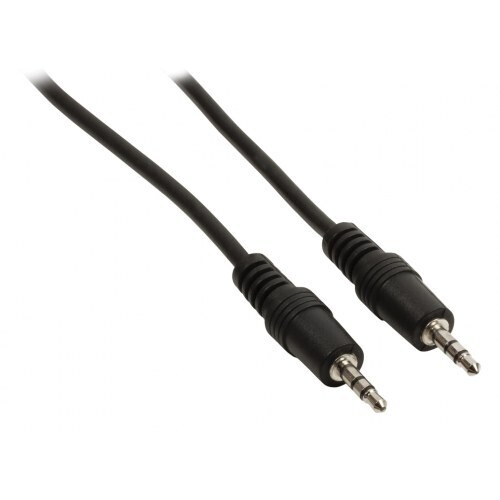 CABLE Audio Jack Stéreo 3.5mm M/M 1.50M