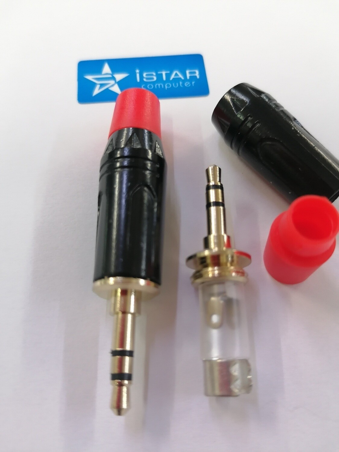 connecteur audio jack mâle 3.5mm à souder