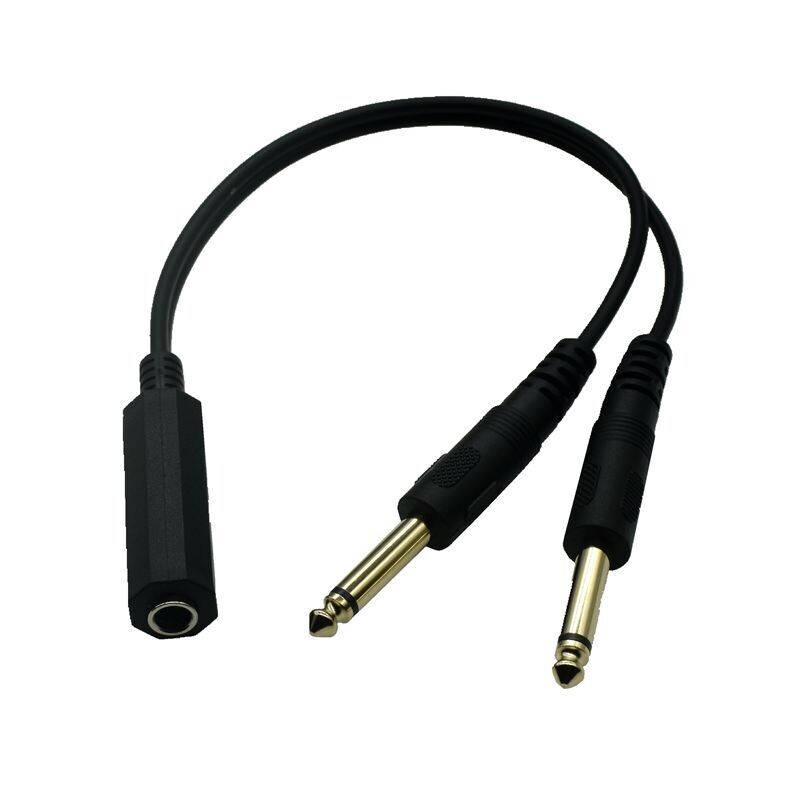 ​Câble adaptateur femelle 6.35mm vers mâle 2 6.35mm