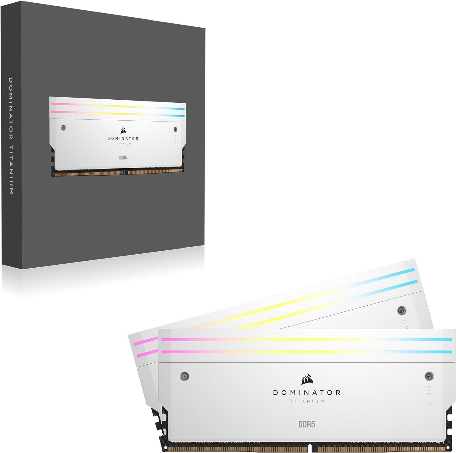 CORSAIR Dominator Titanium RGB 96GB (2x48GB) DDR5 6400MHz