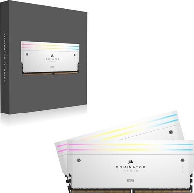 CORSAIR Dominator Titanium RGB 96GB (2x48GB) DDR5 6400MHz
