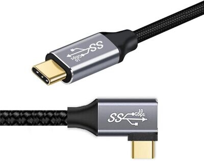 Câble Coudé USB de Type C à Type C