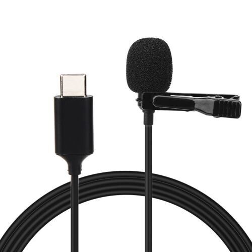 Micro-Cravate de Type C, Microphone Cravate Filaire