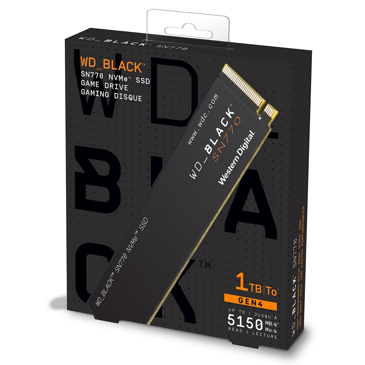 Western Digital Black SN770 1 To M.2 PCI nvme