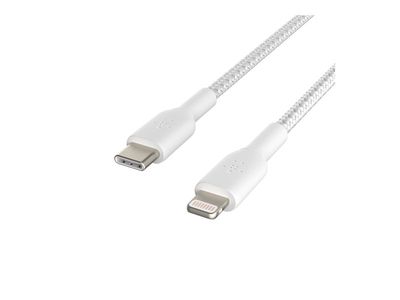 BELKIN Câble USB-C vers Lightning 1m blanc