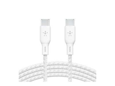 Belkin Câble USB-C vers USB-C 100W 2m - Blanc