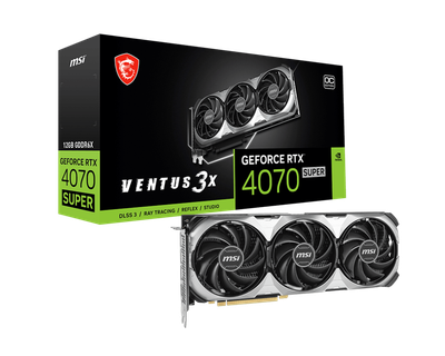 MSI RTX 4070 SUPER 12G VENTUS 3X OC