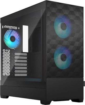 Fractal Design Pop Air  RGB Black TG Clear Tint
