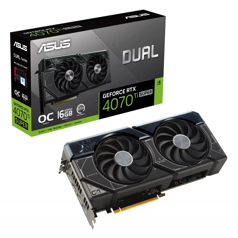 ASUS DUAL RTX 4070TI SUPER O16G