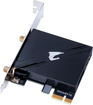 Carte Wi-Fi 7 AORUS GC-WIFI7 - Sans Fil - 5800 Mbps - Bluetooth 5.3 - Noir