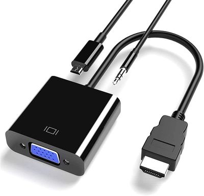 Convertisseur HDMI vers VGA avec câble Audio