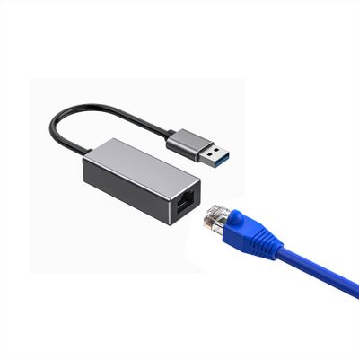 Adaptateur USB 3.0 vers RJ45 10/1000 Mbps Gigabit  Réseau