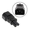 Adaptateur IEC C14 mâle / IEC C5 femelle