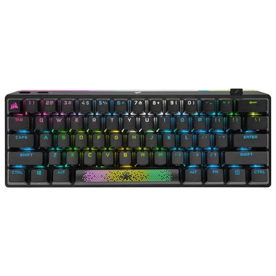 CORSAIR GAMING K70 PRO MINI WIRELESS RGB, Cherry MX Noir